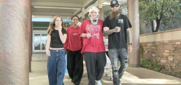 Southern Utah girl injured in December e-bike collision returns home