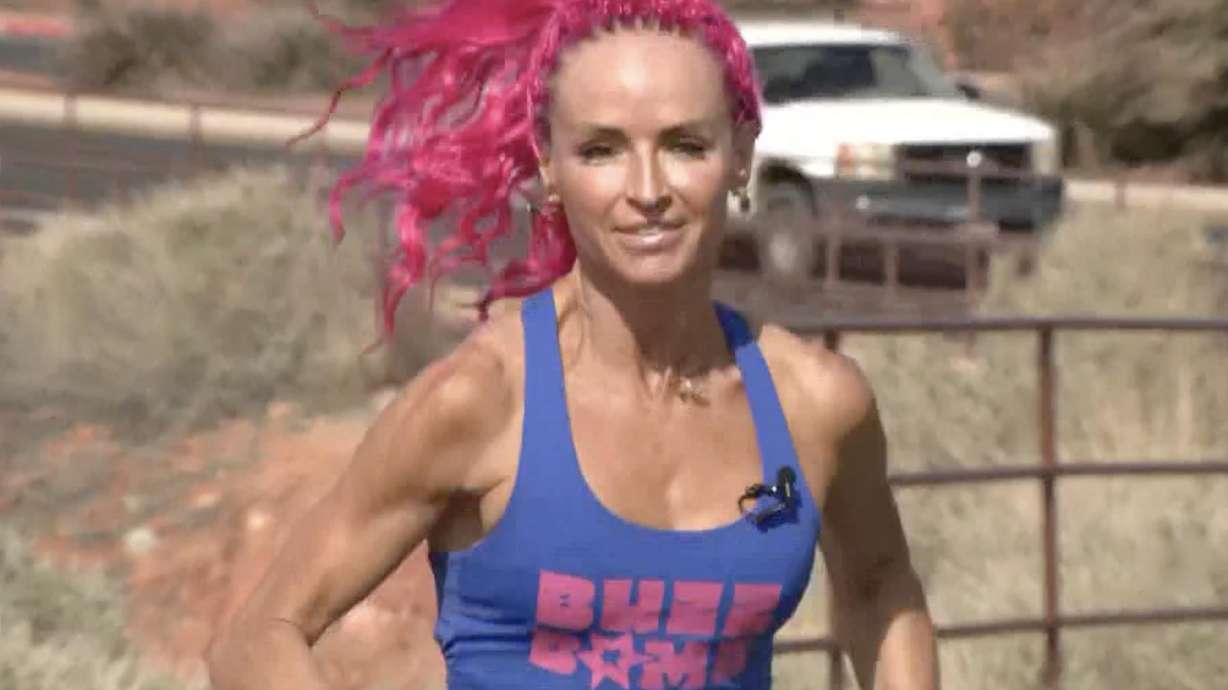 Last week, Ashley Pauslon broke the world record for the fastest 100 miles run by a woman. On Wednesday, she spoke to KSL and said that she's "just somebody who loved to run."
