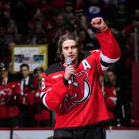 Olympic star Jack Hughes returns to NHL, jokes about his missing teeth as Devils resume playoff push