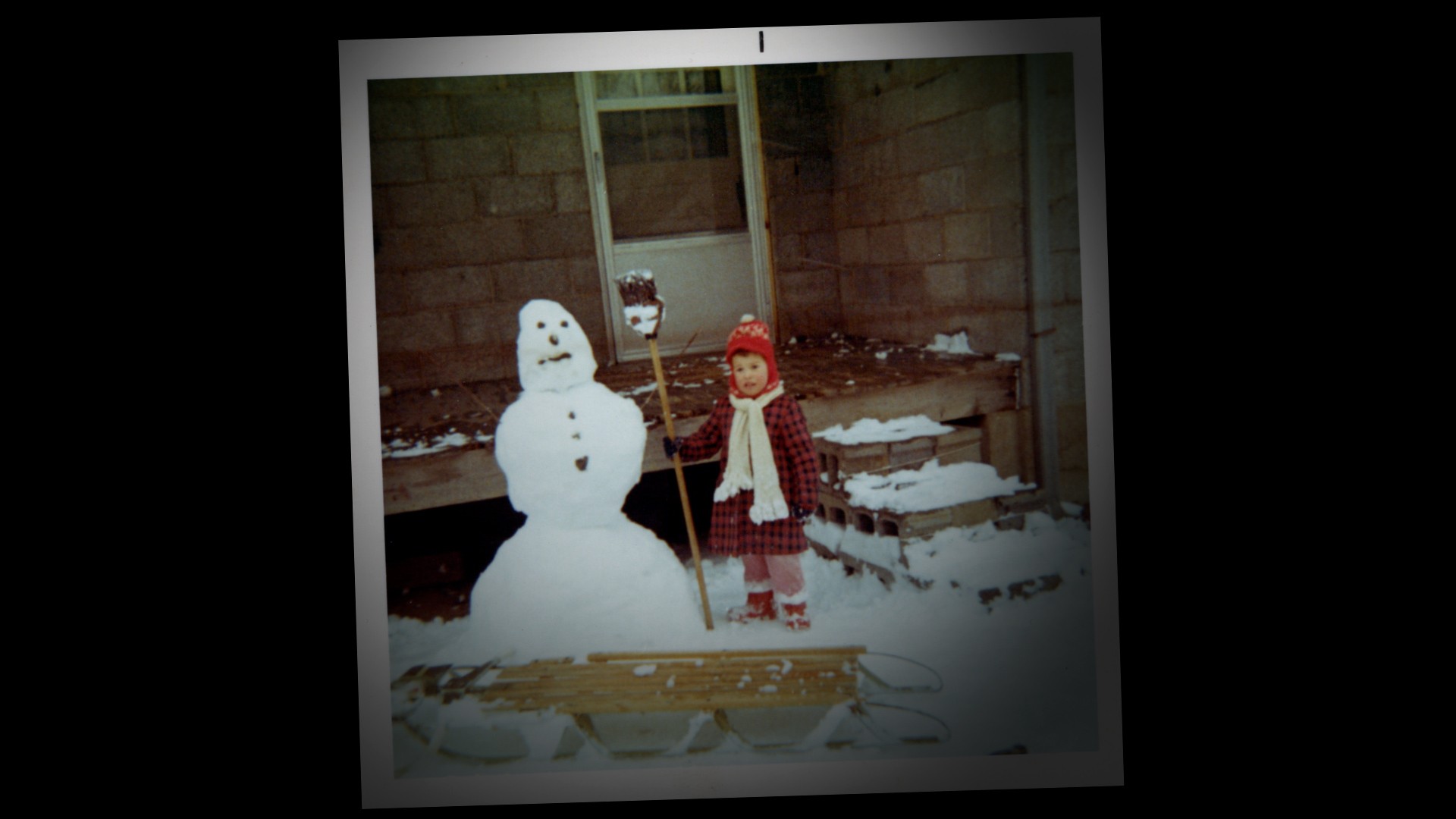 Eric Johnson as a young boy in Independence, Virginia. Johnson said despite living in poverty, he had a happy childhood.
