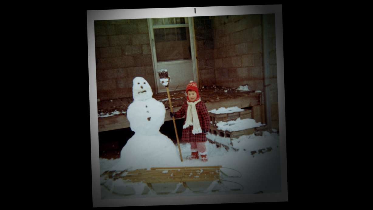 Eric Johnson as a young boy in Independence, Virginia. Johnson said despite living in poverty, he had a happy childhood.