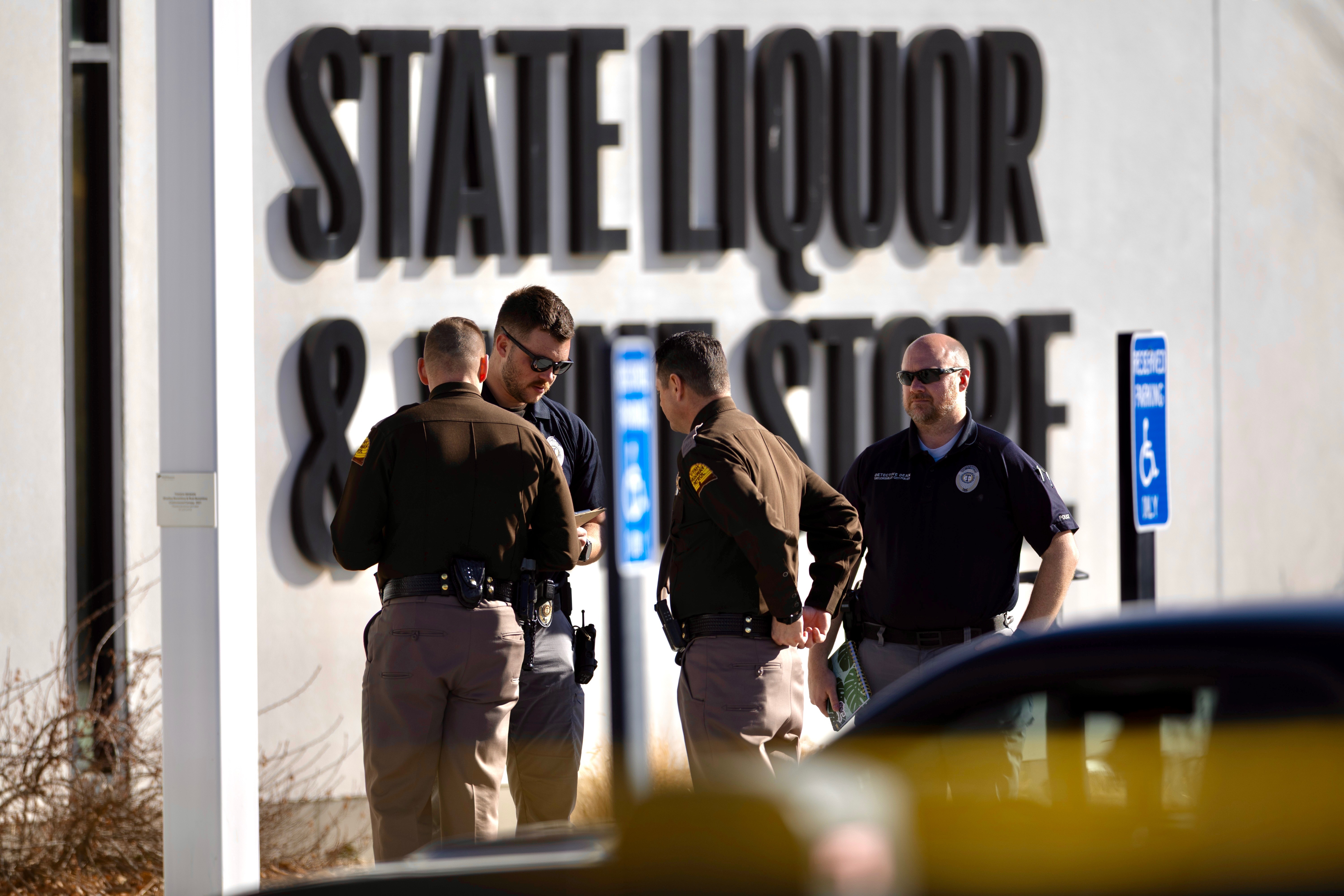 Trooper shoots, injures gunman who shot another person at liquor store, police say