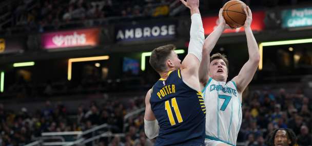 Hornets' Kon Knueppel breaks NBA rookie record for 3-pointers in a season in just 59 games