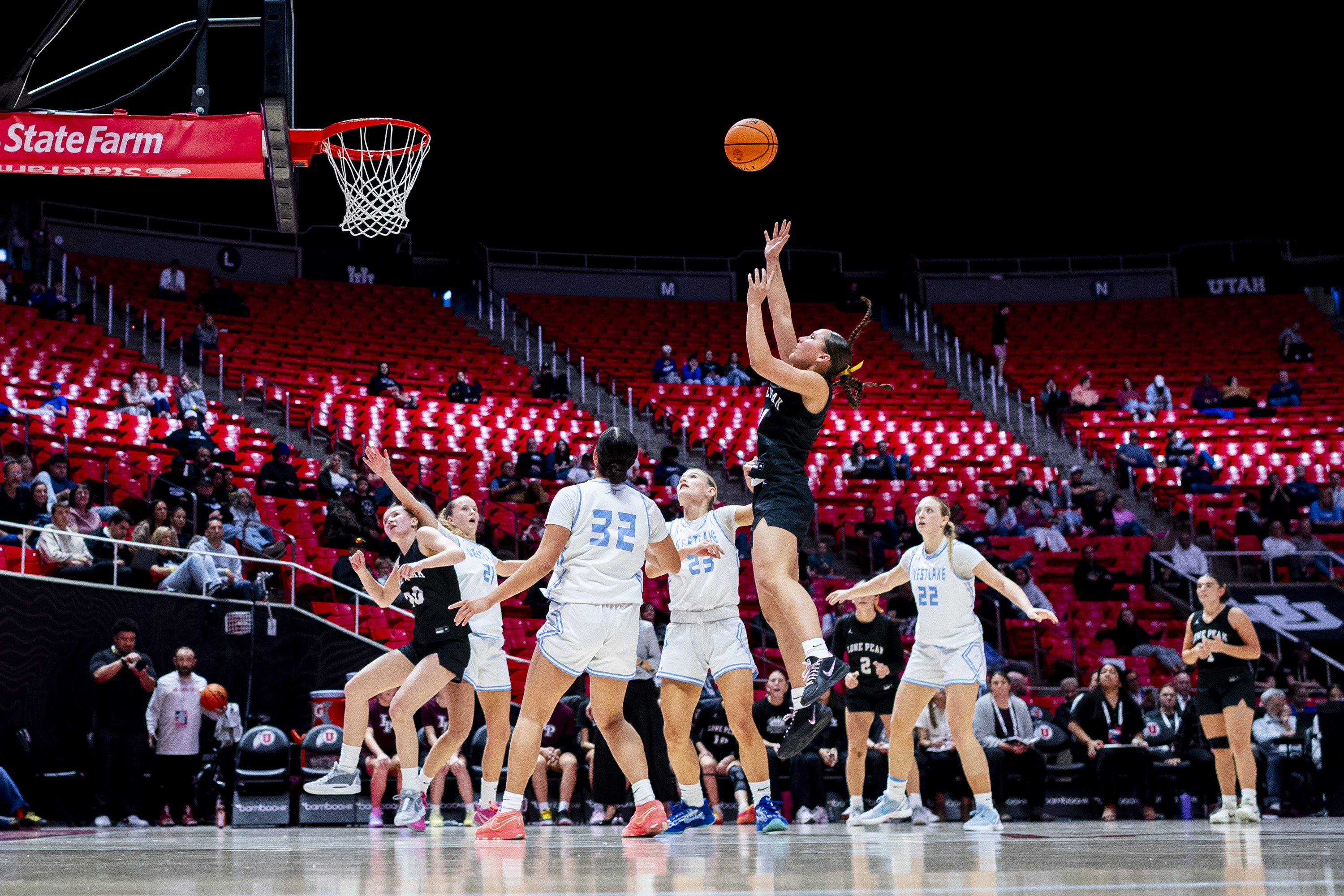 5A, 6A girls basketball: Lone Peak holds off No. 1 Westlake for improbable championship run