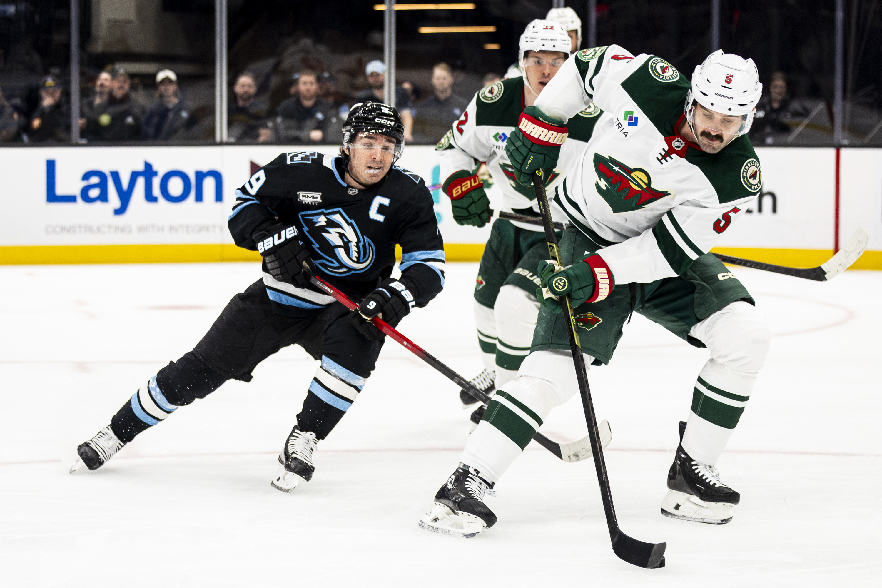 Mammoth bounce back with 5-2 win over Wild behind Keller, Crouse goals