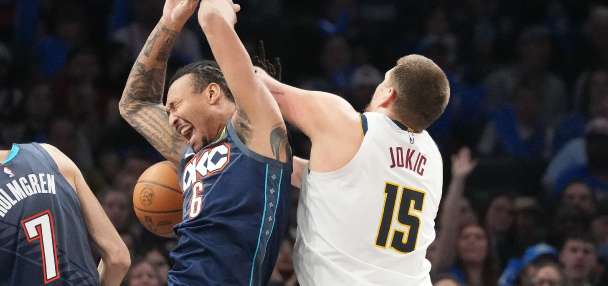 Tempers flare between Nuggets and Thunder as Dort is ejected after fouling Jokic
