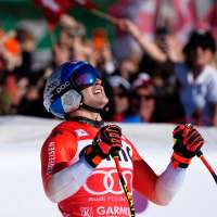 Marco Odermatt closes in on downhill season title after winning first World Cup race since Olympics
