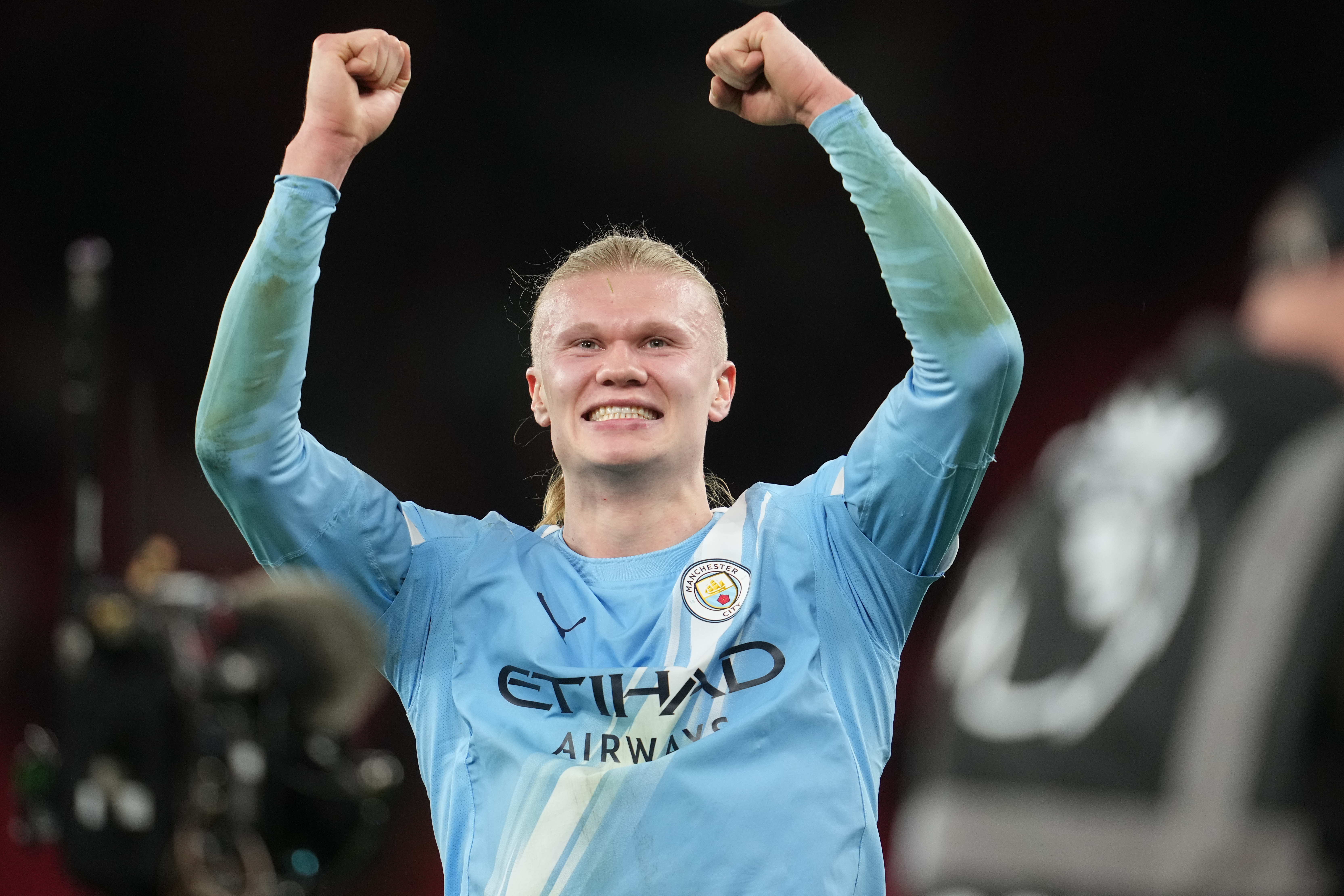 Haaland missing for Man City at Leeds because of 'little injury,' Guardiola says