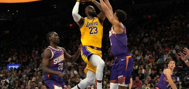 LeBron James' 11-year-old daughter Zhuri has a fun shootaround with father before game with Warriors