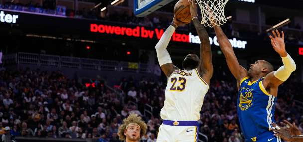 Luka Doncic scores 26 points, LeBron James adds 22 as Lakers run away from Warriors for 129-101 win
