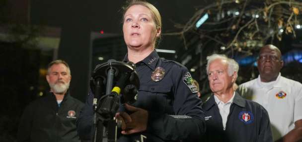 Suspect in Texas shooting wore 'Property of Allah' clothing and Iranian flag emblem, AP source says