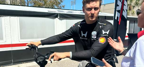 Mick Schumacher's IndyCar debut ends in crash at St. Pete Grand Prix