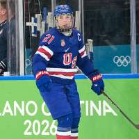 US Olympic gold medalists Hilary Knight and Quinn and Jack Hughes appear on 'Tonight Show'