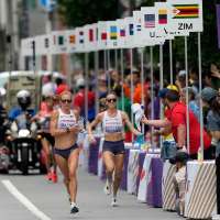 US half marathon women's leaders guided off course in error. One asks officials to 'make it right'