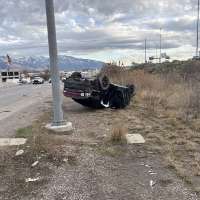 1 dead, 1 injured in single-car crash on I-15 in South Salt Lake