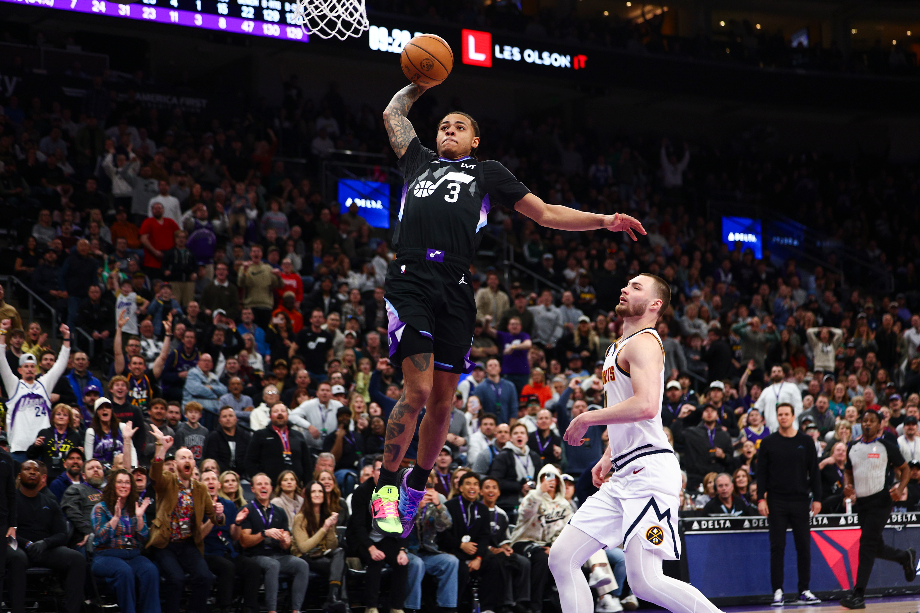 Nuggets outlast Jazz 128-125 as Keyonte George, Jamal Murray duel