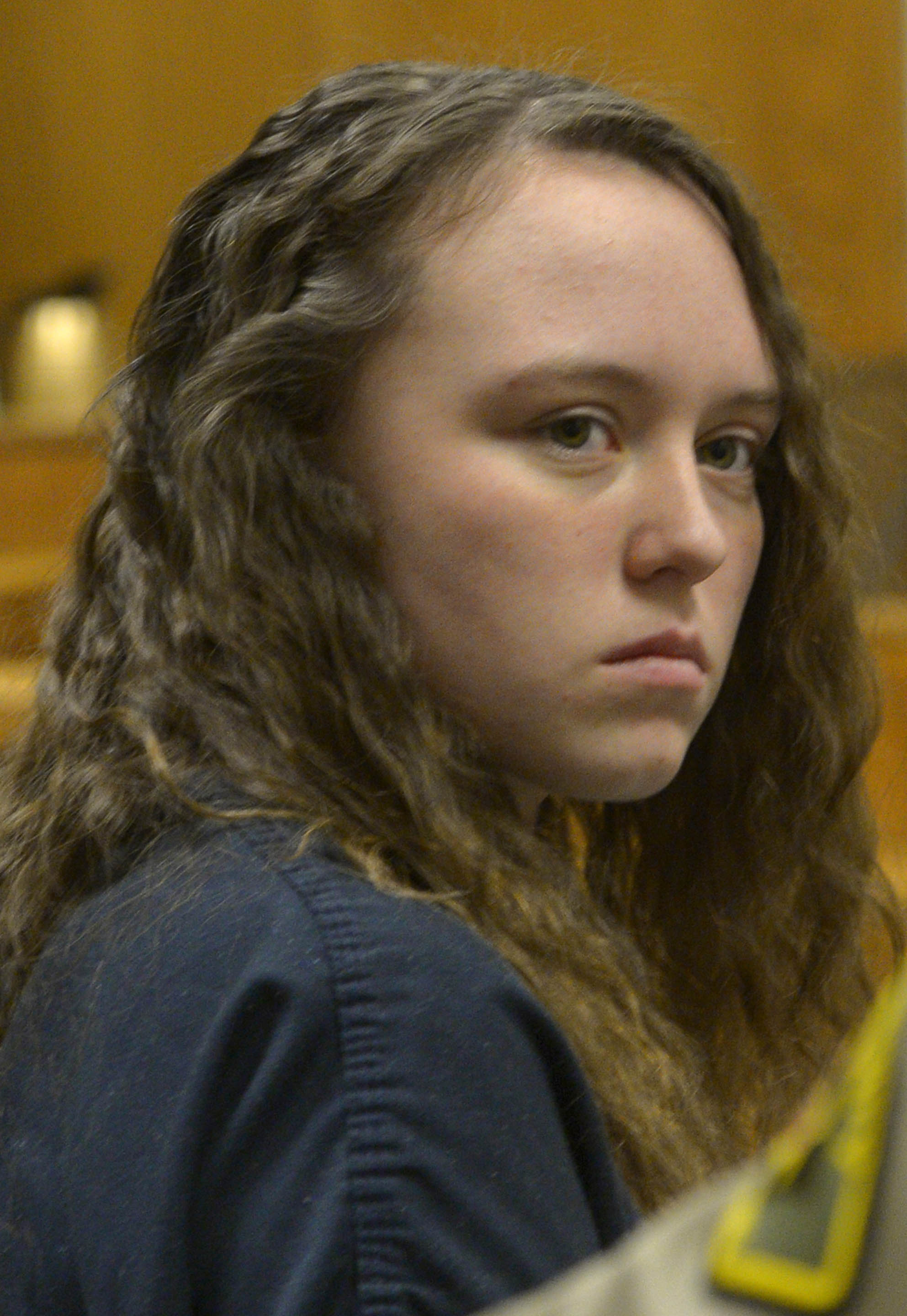 Meagan Grunwald appears in a Provo courtroom on April 17, 2014.