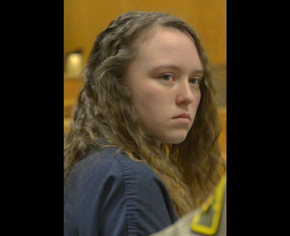 Meagan Grunwald appears in a Provo courtroom on April 17, 2014.
