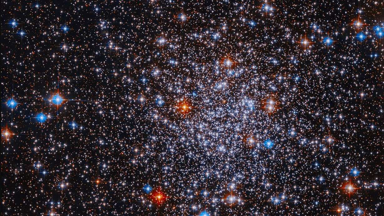 Globular clusters are spherical agglomerates of stars bound together by gravity, like this one called ESO 591-12 or Palomar 8, photographed by Hubble. Astronomers have spotted a galaxy so faint, it's almost invisible — a discovery that could help illuminate one of the most elusive substances in the universe.