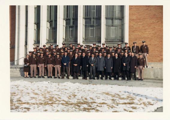 Members of the Idaho State Police in 1966.