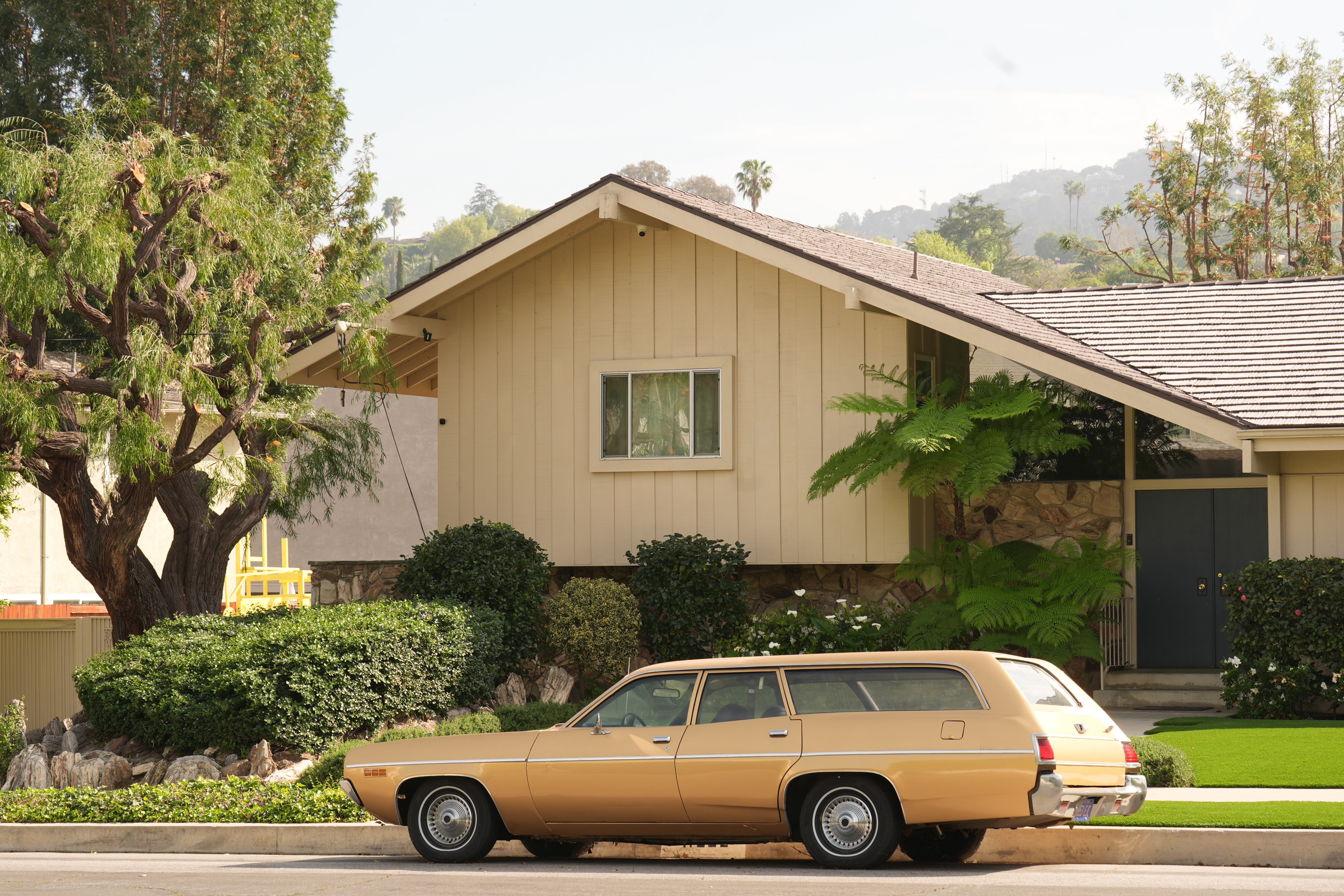 The Brady Bunch House, the two-story single-family home that served as the main setting for the television series "The Brady Bunch" in the Studio City neighborhood of Los Angeles, was designated as a Los Angeles Historic-Cultural Monument.