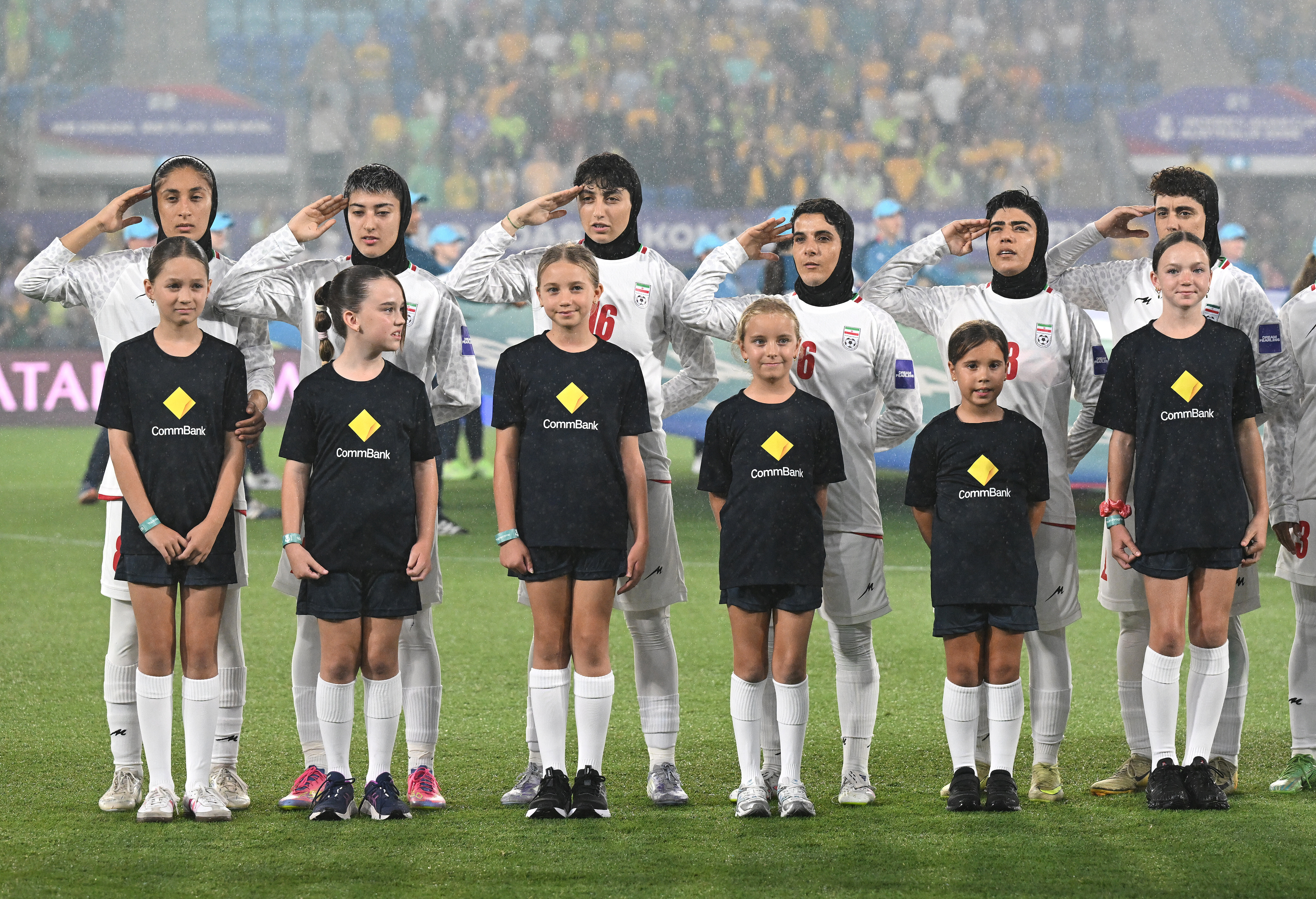 From silence to song: Iran team's anthem shift in Australia at soccer's Women's Asian Cup