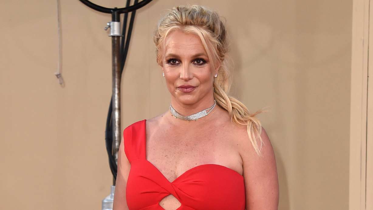 Britney Spears arrives at the Los Angeles premiere of "Once Upon a Time in Hollywood," on July 22, 2019. Spears was arrested for investigation of DUI on Wednesday, California Highway Patrol said.