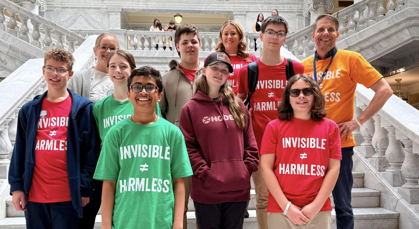 Utah students take radon awareness to Capitol Hill 