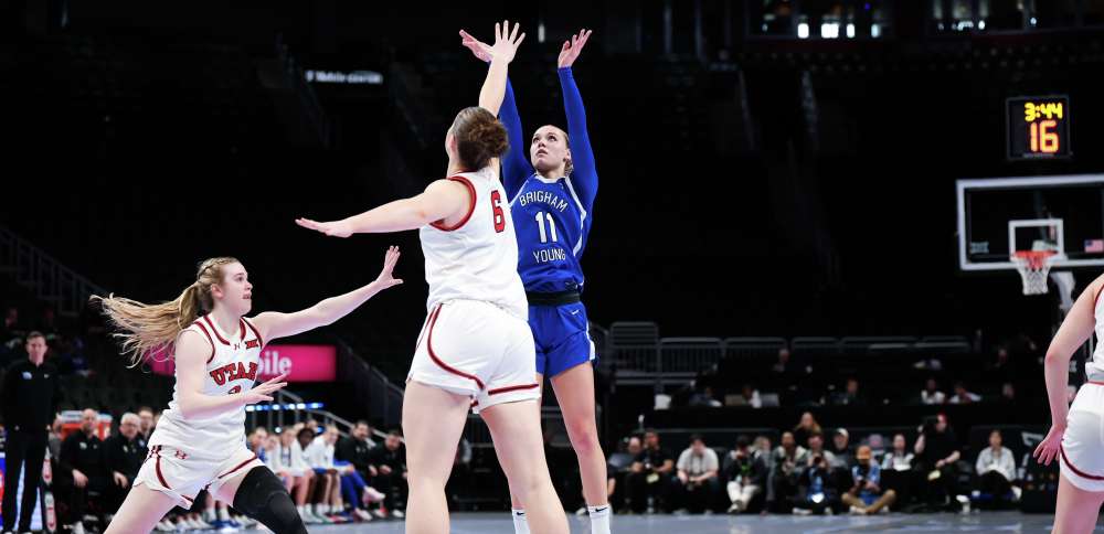 BYU women use 20-2 run in 3rd quarter to bounce rival Utah from Big 12 Tournament