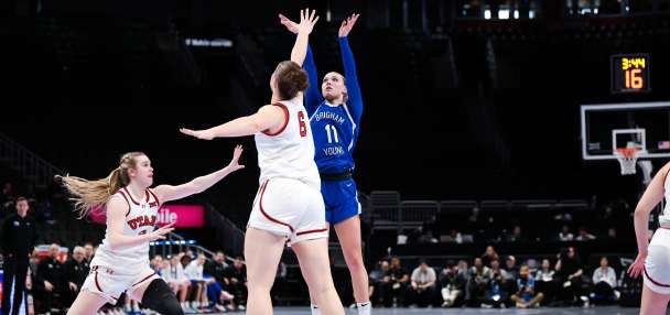 BYU women use 20-2 run in 3rd quarter to bounce rival Utah from Big 12 Tournament
