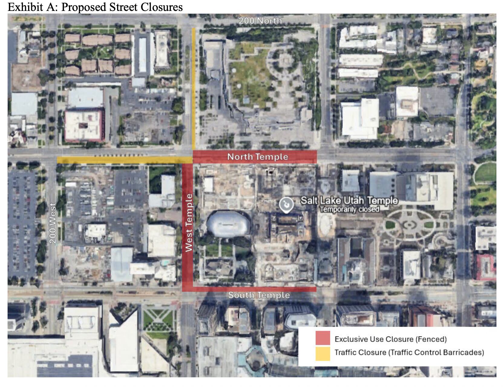 Salt Lake City, Church of Jesus Christ plan for Salt Lake Temple open house