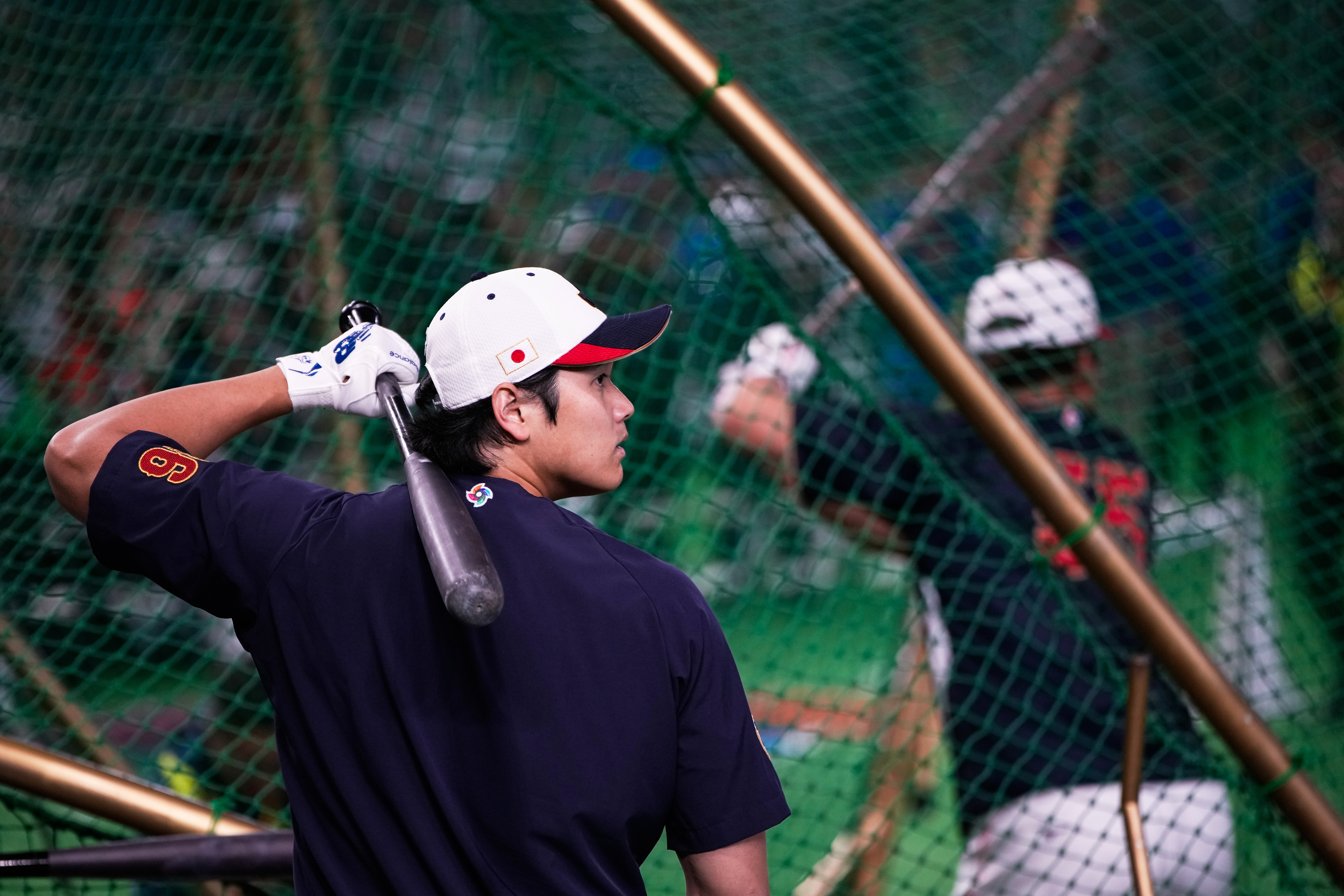 Shohei Ohtani's batting practice is a show of its own at the Tokyo Dome