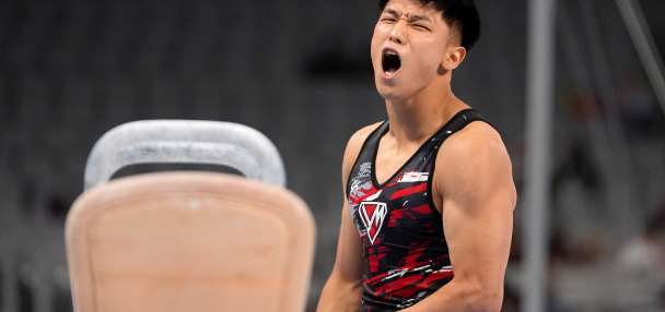 Gymnast Yul Moldauer's 16-month suspension tested his resolve and reinforced his love for the sport