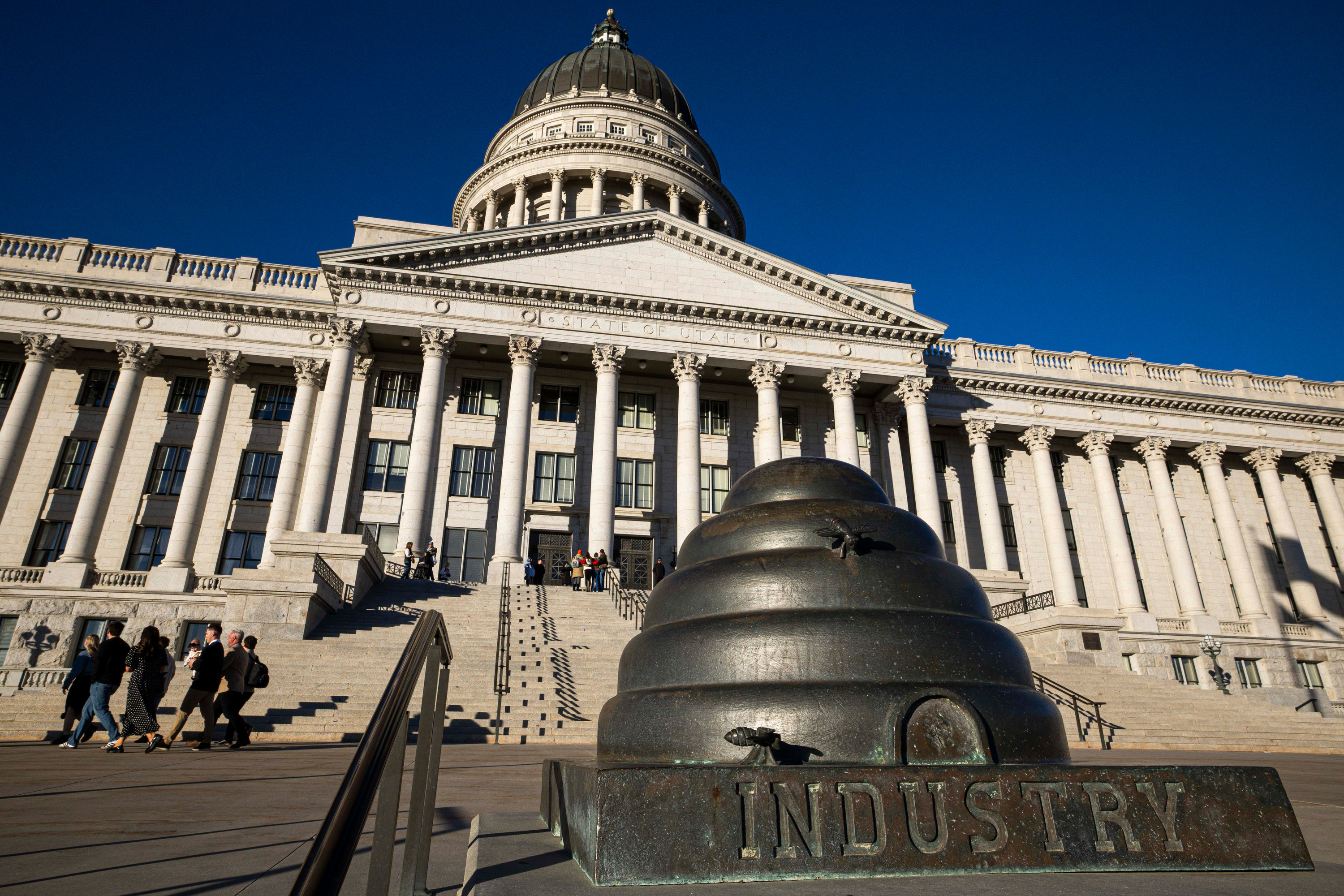 The Capitol is pictured in Salt Lake City on Dec. 28, 2025.