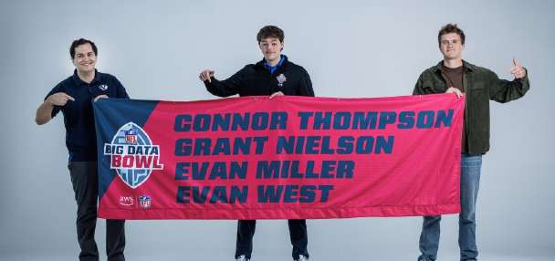 Brigham Young University students flex analytical muscles at NFL scouting combine