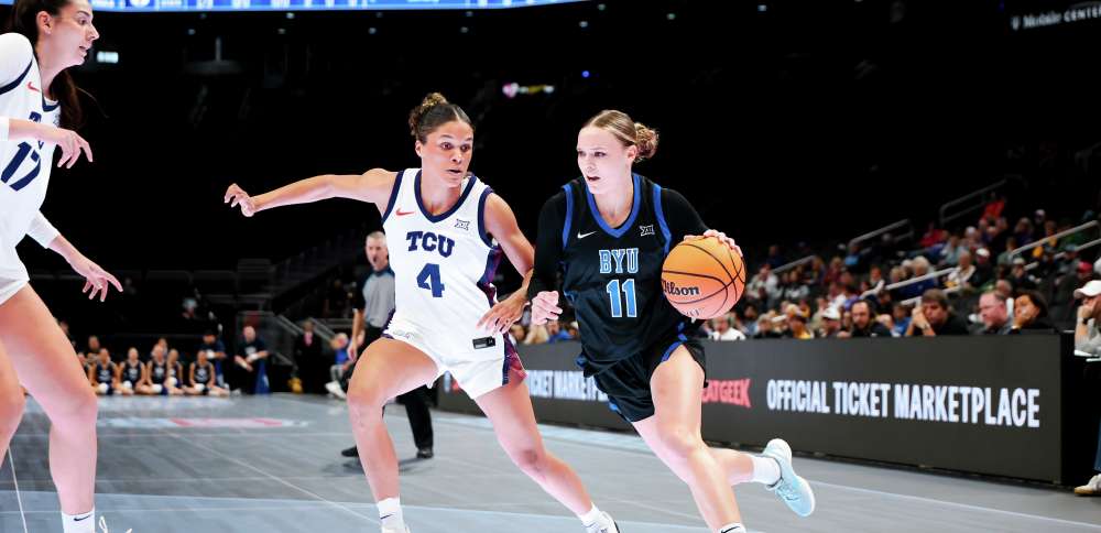 TCU's first quarter 'avalanche' scoring dooms BYU women in quarterfinal loss