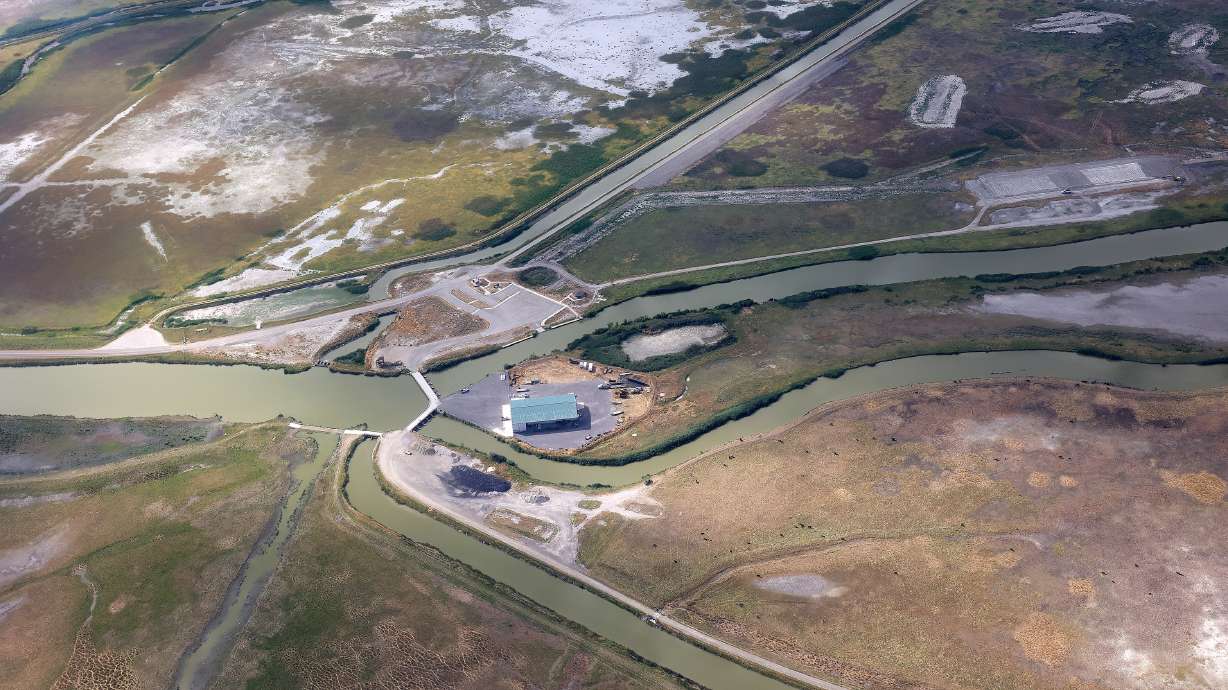 The Bear River Migratory Bird Refuge on Aug. 4, 2022. A resolution introduced Friday seeks to finalize a new agreement to cease a long-standing dispute with the federal government over 22,311 acres near the refuge.