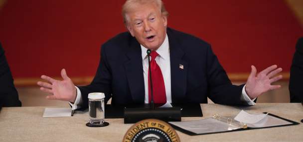 Dealing with Iran war is 'easy,' Trump says. College athlete pay? Not so much