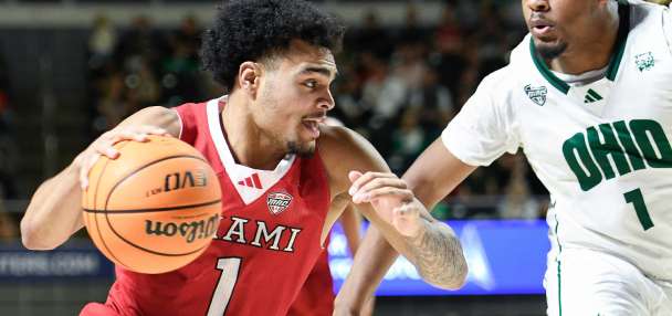 No. 19 Miami (Ohio) caps a 31-0 regular season with a 110-108 overtime win at Ohio