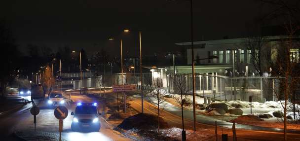 Police in Norway investigate an explosion outside the US Embassy in Oslo