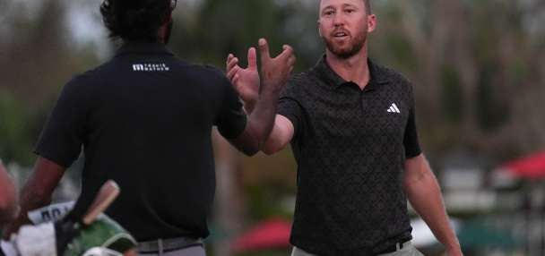Akshay Bhatia has a charge that would make Arnie proud. He rallies from 5 down to win Bay Hill
