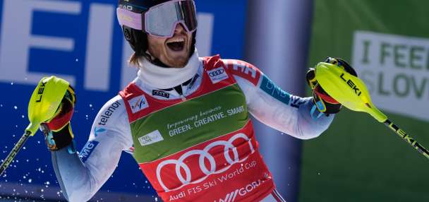 Atle Lie McGrath wins first World Cup slalom since his Olympic exit into the forest
