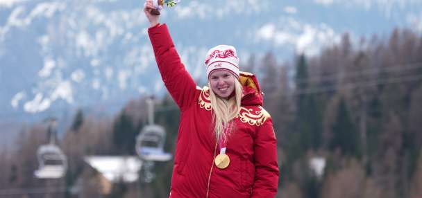 Russian anthem rings out at Paralympics for first time in 12 years after Voronchikhina takes gold