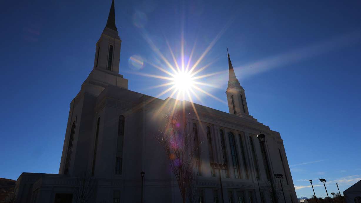 Public tours begin Thursday for the new Lindon Utah Temple of The Church of Jesus Christ of Latter-day Saints.