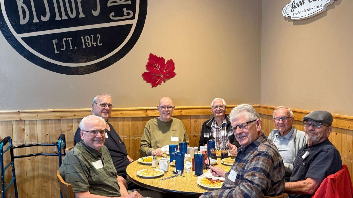 Marve Thiem, 82, recently started an 80-plus breakfast club for men in an effort to combat some depression. His group is growing, and he said he hopes it can help others.