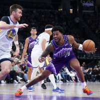 Sensabaugh scores 21, Hinson makes go-ahead 3 as depleted Jazz stun Warriors