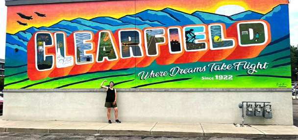 Murals and motherhood: Clearfield murals showcase woman's vibrant style and resilience
