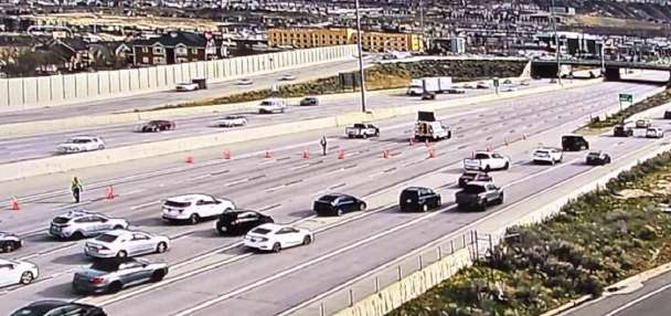 'Police incident' prompts traffic closures on I-15 near Draper