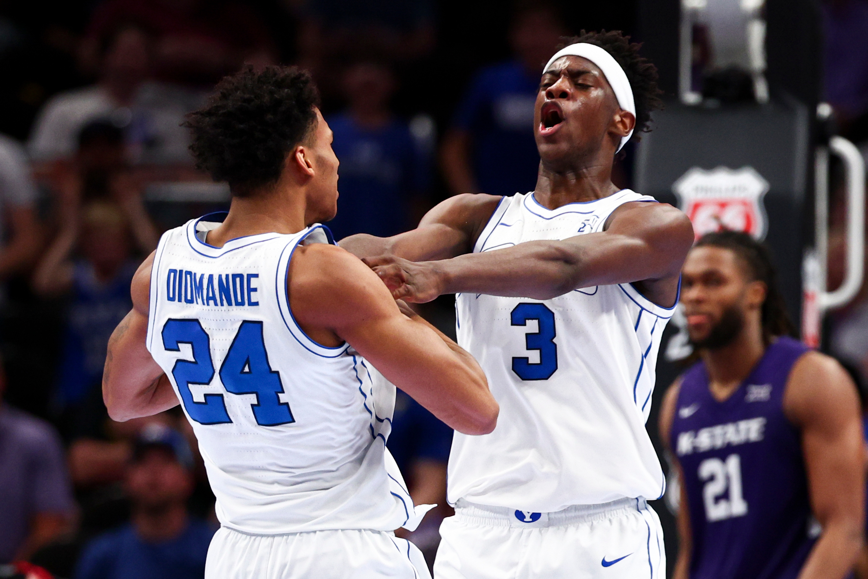 Dybantsa drops 40 in BYU's shootout win over K-State in Big 12 Tournament