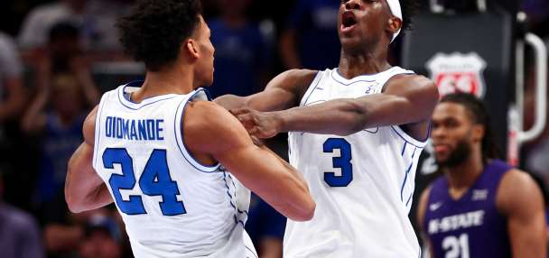 Dybantsa drops 40 in BYU's shootout win over K-State in Big 12 Tournament
